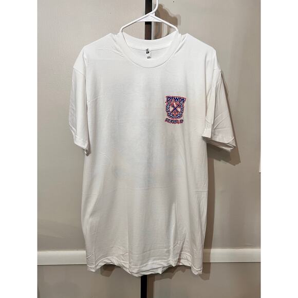 Dixxon Flannel Co. Sturgis SD Motorcycle Rally Graphic T-shirt White Mens L NWOT - Picture 2 of 5